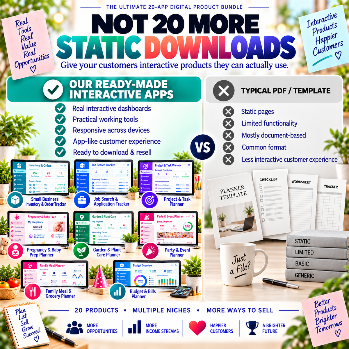 🚀📦 Ultimate 20-App Bundle — Ready-Made Digital Products